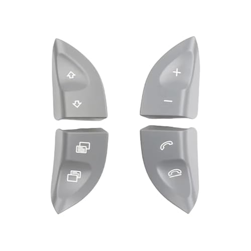 Cache-boutons de volant W220 noir de rechange Mercedes Classe S 1998-2005