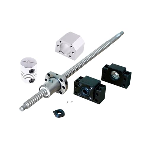 Metal Ball Screw nut SFU1204 Rolled Ball Screw C7 with End Machined+Ball Nut+Nut Housing+BKBF10 End Support+Coupler(400mm)