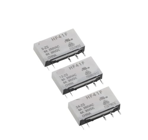 Relay HF41F-5/12/24-ZS pour réparer armoire électrique étroite 6A