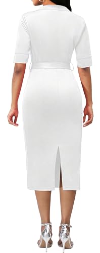 Image of Women's Vintage Pencil Dress Wear to Work