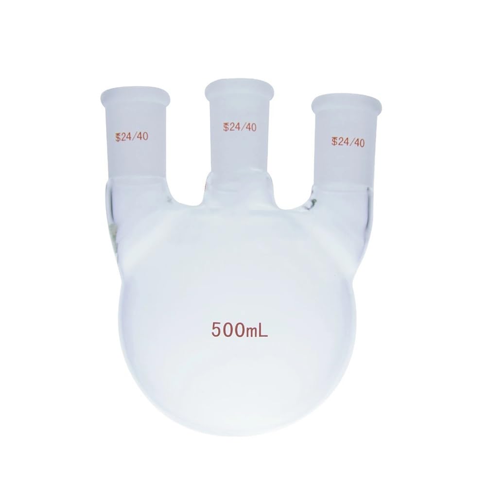 Pallone a fondo tondo a tre colli da laboratorio 24/40 250 ml Attrezzature da laboratorio
