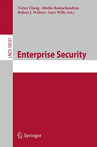 Buy Enterprise Security — BookShops.in