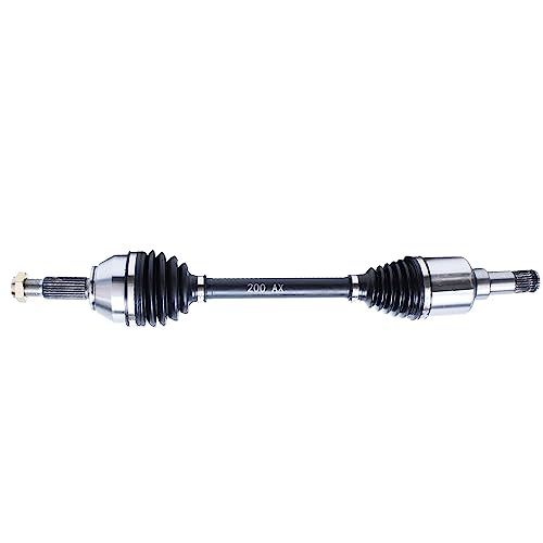 Image of Detroit Axle - Front Left Steering Knuckle Kit for 06-11 Ford Focus, Driver Side CV Axle Shaft Steering Knuckle & Wheel Bearing Hub 2006 2007 2008 2009 2010 2011 Replacement