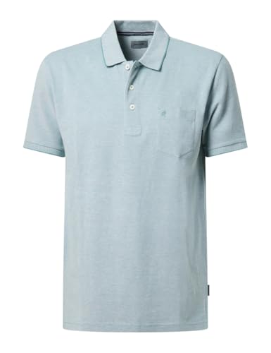 Pierre Cardin KN Polo à manches longues pour homme - Coupe moderne, Arctic 2114 5230, L