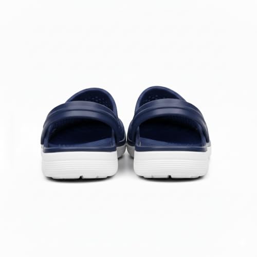 Image of Men Clogs Quick Dry Mesh Walking Clogs Lightweight EVA Arch Support Slip On Mules - Waterproof Anti Skid Outdoor Indoor Beach Pool Sandals