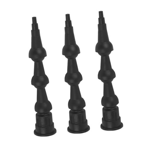 OSALADI 3 Piezas Herramienta De Belleza Lechada Portátil De Todos Los Tamaños Boquilla Flexible Puntas De Calafateo Boquilla Doblada Herramienta De Costura Profesional Accesorio De