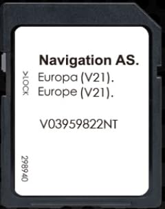 Carte SD Navigation GPS Europe - v21 ECE 2025 2026 - V03959822NT - Compatible avec Seat Discovery Media 2 - MIB2 - Navigation AS - 32 GB
