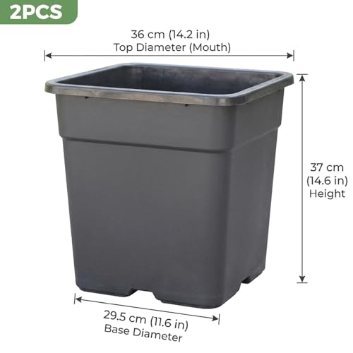 Pot de pépinière 10 gallons pour terrasse et potager