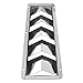 JT-HLM 5 Slots Boat Louvered Vent, Stainless Steel Marine Yacht Grille Ventilators Cover for Boats
