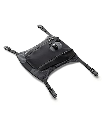 Gearlab Deck Ray, ultralight kayak deck bag, Deckhand (holds water bottle or bilge pump) (Black)