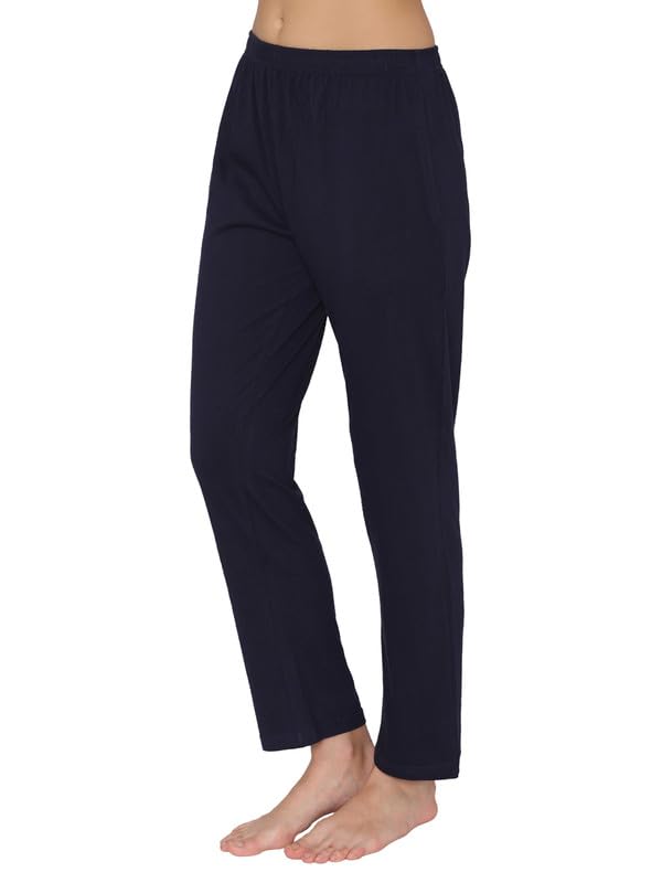 Image of Clovia Women's Cotton Lounge Pyjama Pant with Side Pocket