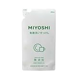 MIYOSHI ミヨシ石鹸 無添加 食器洗いせっけん スタンディング 詰替用 350ml