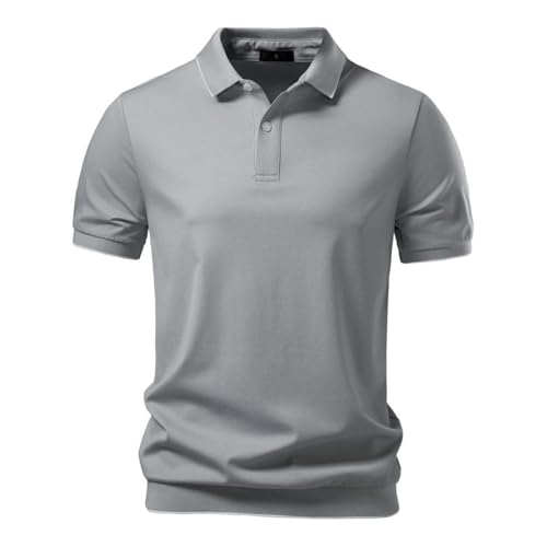 Top slim fit de qualité supérieure style polo classique à rayures