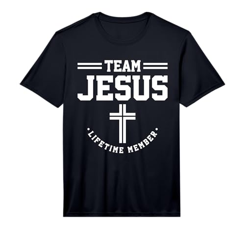 Christian - Team Jesus 03 Faith Hope Love Performance T-Shirt