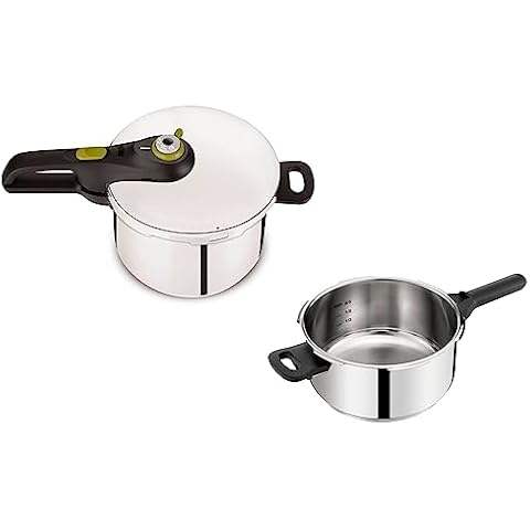 Tefal Ollas Express Secure 5 Neo Set 6 L y 4 L Cover