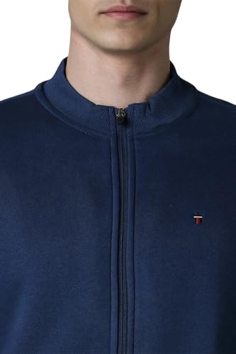 Image of Louis Philippe PolyMen's Cotton Round Neck Sweatshirt