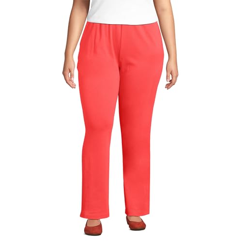 Lands' End Women s Sport Knit Pants Sahara Desert Plus 1x