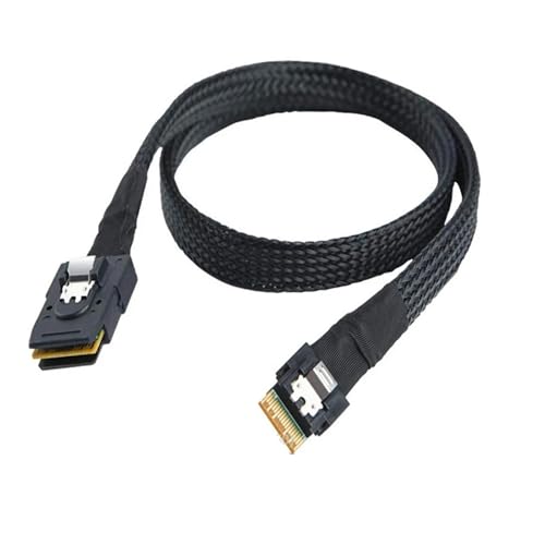 Cable Adaptador SAS 8087 a Slim SAS 8654 10cm miniatura 2