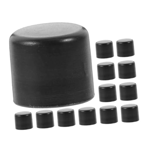 OSOLADY 12Pcs Football Table Parts Durable Foosball End Covers for Tables Easy Installation Rod Caps Strong Protective Accessories for Enhanced Gaming Experience