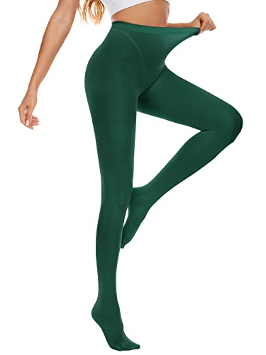 Image of Century Star Womens Tights Opaque Ballet Dance Tights Stockings for Women High Waist 80D Control Top Run Resistant Pantyhose