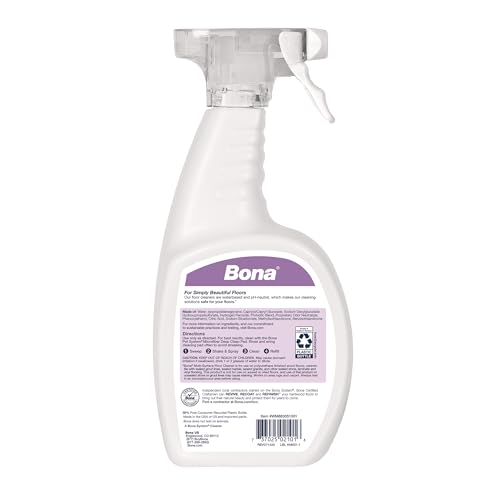 Bona Pet Spray Odor Eliminator, Cat Formulation, 32 fl oz, Safe for Carpets and Multi-Surface Floors