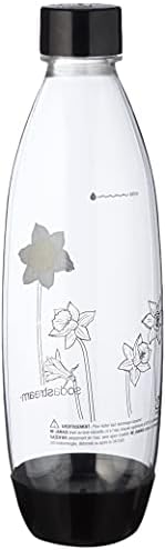 Sodastream Pack of 3 FUSE Carbonating Bottles with Random Patterns, Large Model 1 L, Material: PET, BPA Free - Random Model
