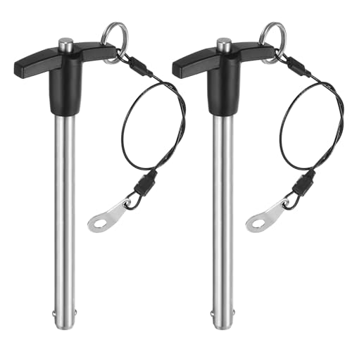 Goupille de verrouillage en T en acier inoxydable anticorrosion 10mm x 100mm