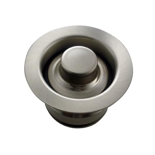Mr. Scrappy 21-DSFS-BN Custom Color Sink Flange and Stopper Set, Brushed Nickel