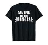 Photo Gallery swing for the fences - maglietta divertente da baseball maglietta Photo Gallery swing for the fences - maglietta divertente da baseball maglietta
