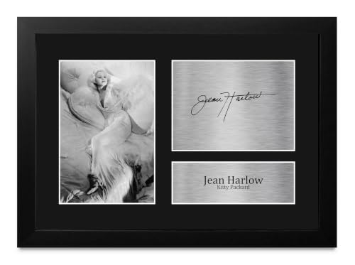 Memorabilia de Jean Harlow decora tu salón de cine con este cuadro A4 de Dinner at Eight