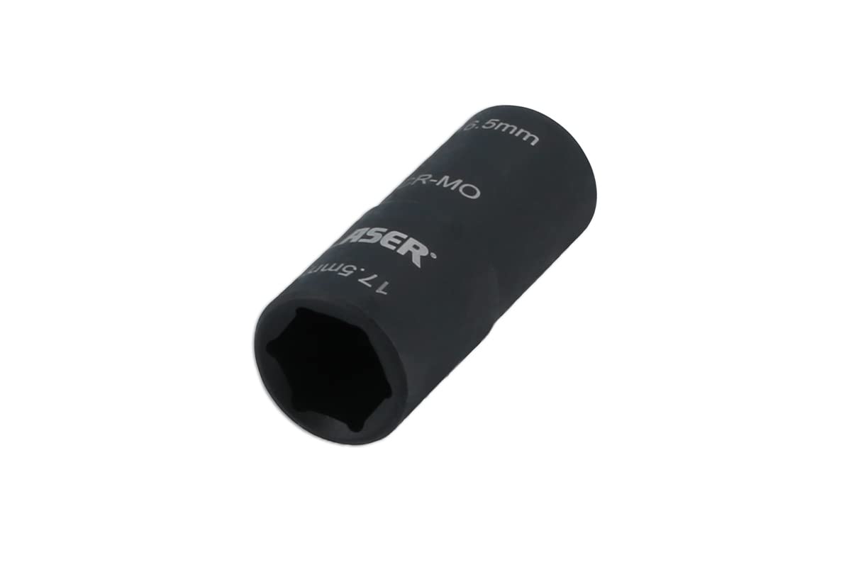 Laser Narzędzia 8213 podwójne zakończenie, uszkodzone gniazdo nakrętki koła 16,5 x 17,5 mm