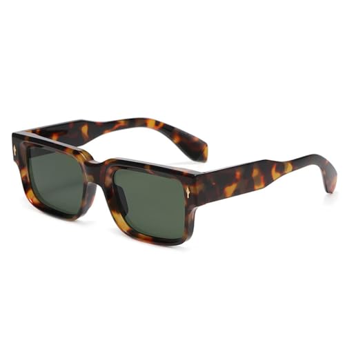 Lunettes de soleil rétro pour femmes et hommes avec verres UV400 transparents