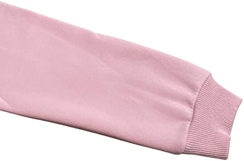 K1ZALA Lady's Mild pink Lengthy Sleeve Hoodie Sweatshirts 2 318PCo+fZ6L. AC