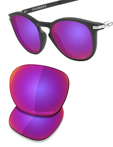 Image of SAUCER Premium Replacement Lenses & Earsocks for Oakley Pitchman R OO9439 Sunglasses