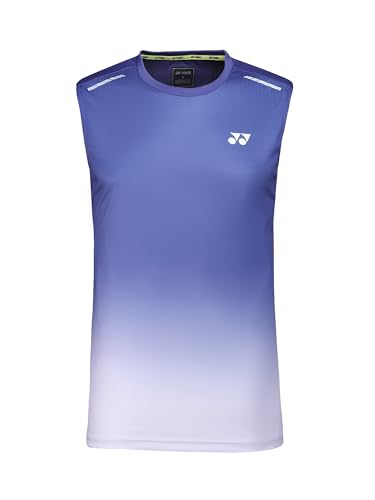 Image of YONEX Comfort Club 8 Sleeveless Round Neck T-Shirt 3000- Sustainable Performance |TruDry Moisture-Wicking | Cool, Dry and Comfortable | Round Neck | Light Weight | Eco-Friendly T-Shirt