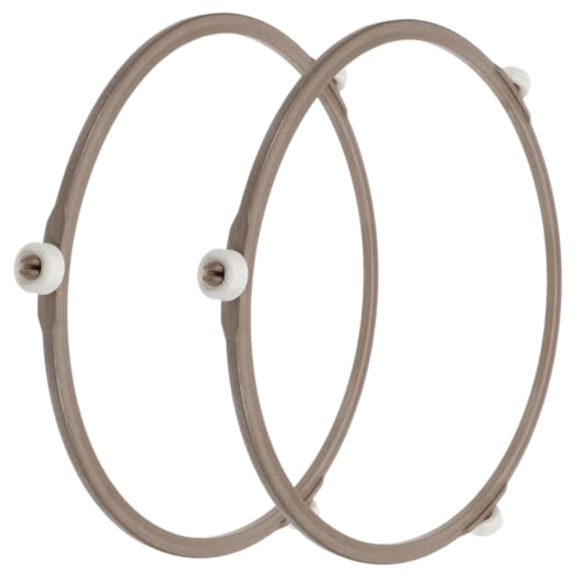 2pcs Microwave Turntable Rings for Even Heating