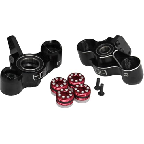 Blocs de direction Hot Racing AON21MA01 anti-casse en aluminium avec roulements
