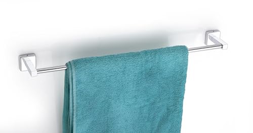 Image of SUNDRY 24 inch INCHES Star Towel Rod. Glossy Finish with LN Fitting for Premium Look. High Value Product Towel Rod for Bathroom Fittings, Silver