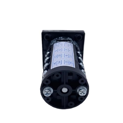 Interruptor de leva HZ5B-20/4 con conmutación de 5 posiciones y 4 polos 5