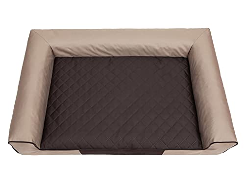 PillowPrim Hundebett Hundesofa Hundeschlafplatz Hundekissen Hundematratze Ruheplatz Hundeplatz Hundehütte Hundekorb Liegekissen 80x55 cm