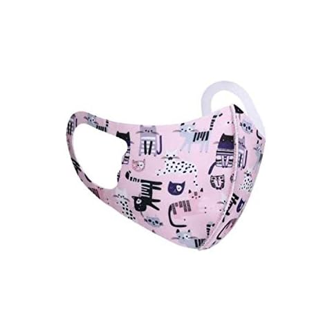 Reusable Kids Face Masks, Baby Pink, 2pcs Cover