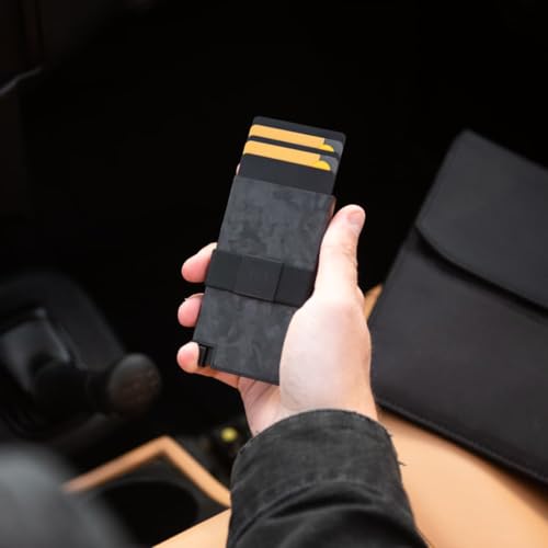 Ekster Men's Carbon Fibre Minimalistic wallet,Carbon Forged,One Size,Cardholder