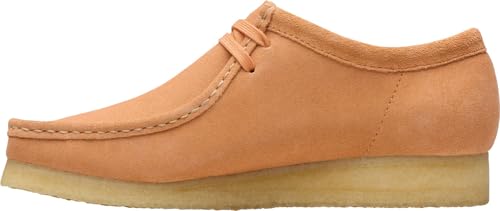 Clarks - Mens Wallabee Shoe, Color Pale Peach, Size: 7.5 M US2