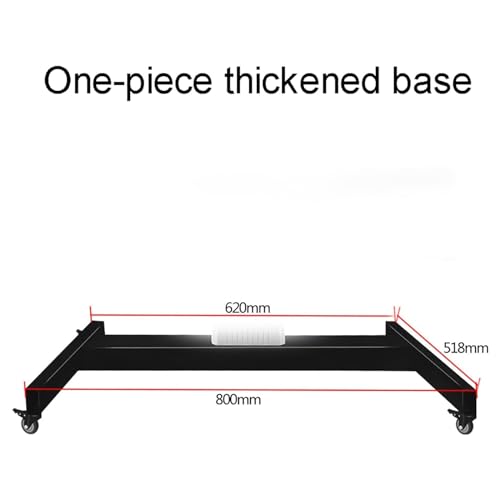 Soporte móvil para TV LCD de piso con ruedas 32-60 pulgadas miniatura 3