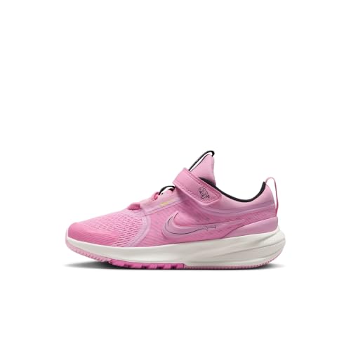 Nike Little Kids' Star Runner 5 Running Shoes, Pink Rise/Pink Rise-Black-Sail, 13C by Nike - Used condition - US$54.15