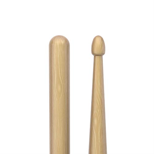Promark Rebound 7A Hickory Drumsticks, Acorn Wood Tip, One Pair #TOP3