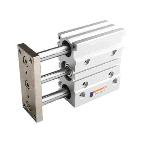 Cilindro neumático de tres ejes MGPM12 con varilla guía para automatización 4