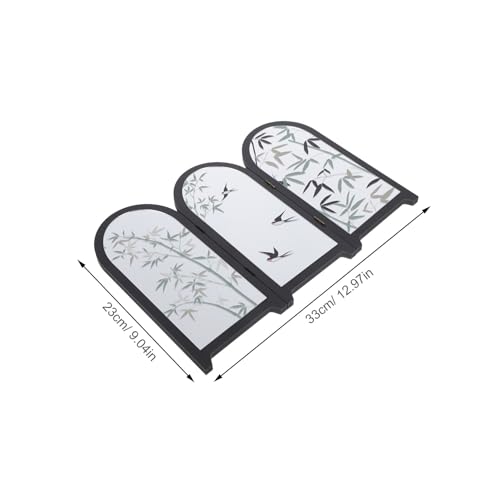 Mini écran décoratif en acrylique premium aux détails chinois