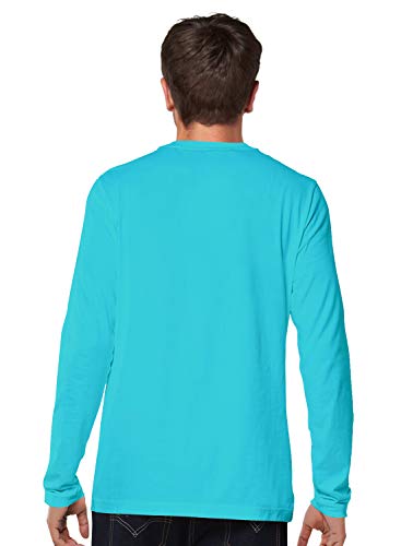 Image of Men's Regular Fit Tshirt I Paused My Game to Be Here Cotton Printed Round Neck Full Sleeves Multicolour T Shirt. Trending, Text, Pootlu, Quotes Tshirts