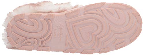 Jessica Simpson Women's Faux Fur Clog - Comfy Furry Soft Indoor House Slippers with Memory Foam4